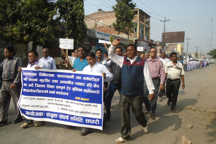 स्वास्थ्य सेवा सुचारुको पहल गर