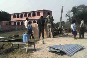 दशगजामा एसएसबीले निर्माण गरेको टहरा हटाइयो