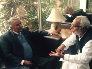 कांग्रेस उपसभापति पौडेल र सदभावना अध्यक्ष महतो बीच भेंटघाट