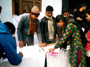 सप्तरीका शिक्षण संस्थाहरुमा हस्ताक्षर अभियान