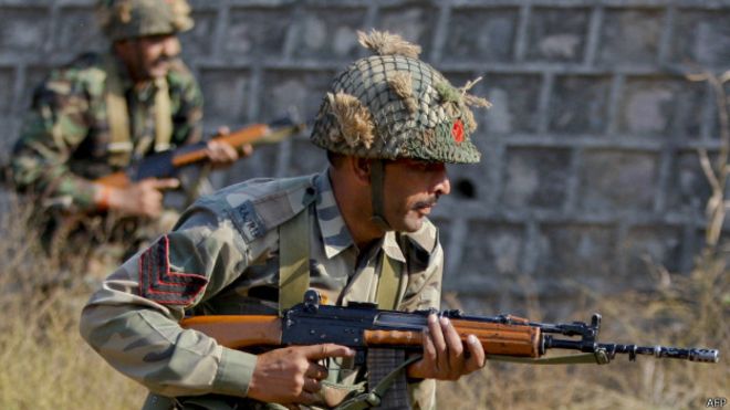 पठानकोट हमलामा सात भारतीय सैनिक र चार चरमपन्थीको मृत्यू