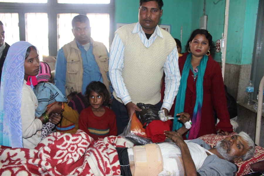 मधेस आन्दोलनका घाइते पटेललाई आर्थिक सहयोग