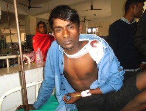 अज्ञात समूहको गोली प्रहारबाट एक विद्यार्थी घाइते