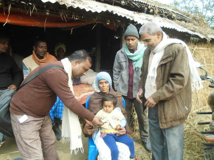 सहीद नागेश्वरका परिवारलाई आर्थिक सहयोग