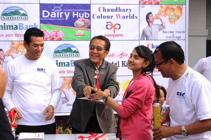 रेस फर मधेस नामक हाफ म्याराथोन २०१६ दौड सम्पन्न