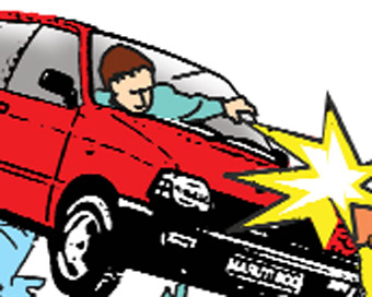 बेग्लाबेग्लै सवारी दुर्घटनामा ६ घाइते