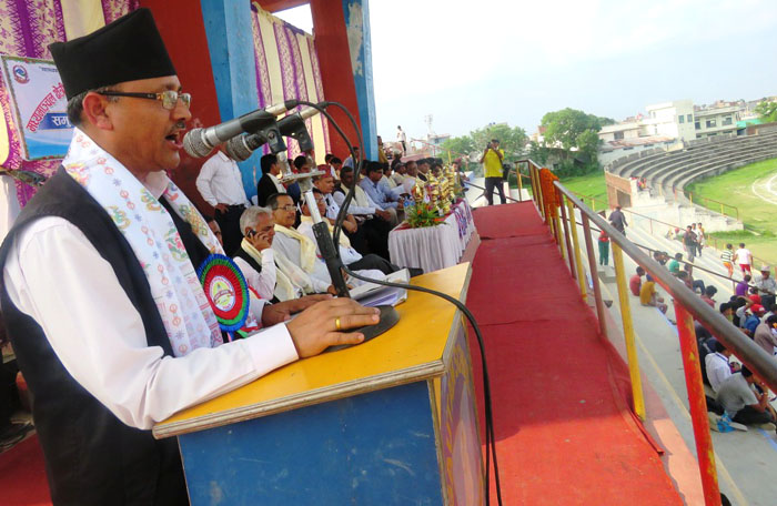 नेपाललाई विश्वसामु चिनाउन खेलकुदः नेता पौडेल