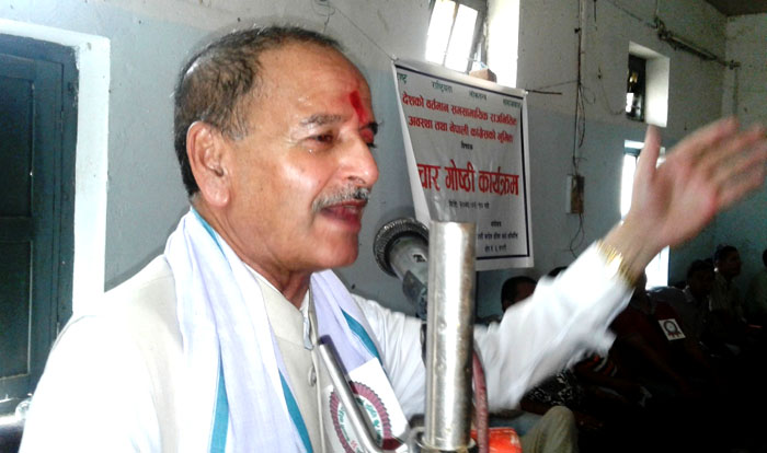 संविधान संशोधनको विकल्प छैनः सिटौला