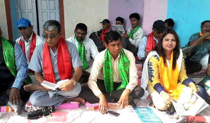 सङ्घीय गठबन्धनको चौथो दिनको रिले अनसन जारी