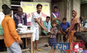 मिथिला स्टुडेन्टद्वारा गोबरगाढामा शैक्षिक सामग्री