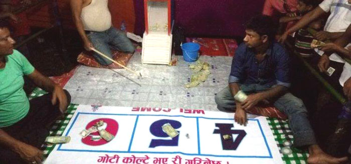 मनोरञ्जनको नाममा मिनि मेला महोत्सवमा खुल्लेआम जुवा