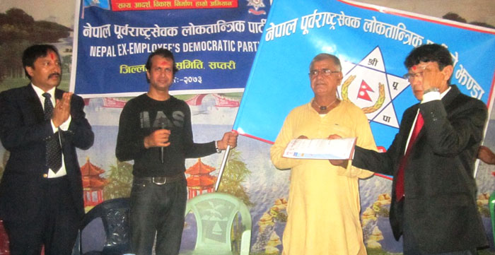 पूर्व राष्ट्रसेवक लोकतान्त्रिक पार्टीले देशमा समृद्धि ल्याउनेः कुँवर