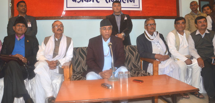 कांग्रेस सभापति देउवाद्वारा शिविर उद्घाटन