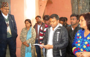 सांसद कर्णको नेतृत्वमा प्रधानमन्त्री दाहाललाई ज्ञापनपत्र