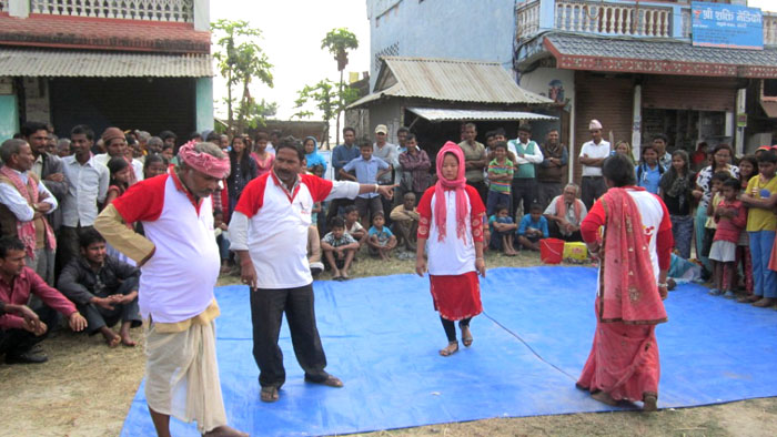 दहेज प्रथा विरुद्ध सडक नाटक