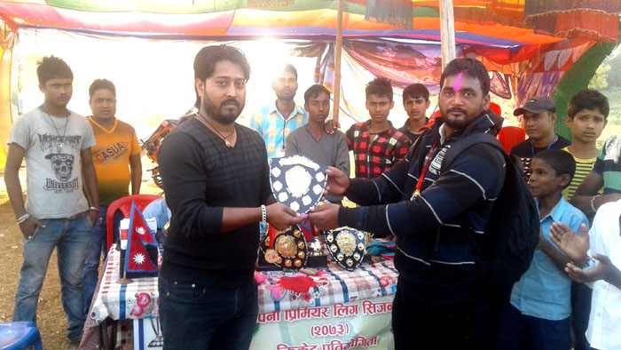 शनिवारको खेलमा कल्याणपुर क्रिकेट टिम विजयी