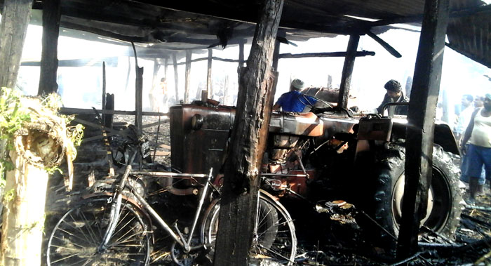 भारदहको आगलागीमा १७ लाखको क्षति