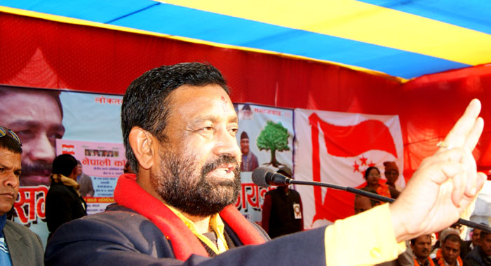 उप–प्रधानमन्त्री निधीले भने ‘एमाले चिच्याउँदै गर्छ, दुई तिहाइबाट संविधान संशोधन हुन्छ’