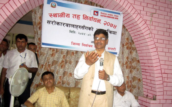 असार १४ गतेको चुनाव तिथि अब सारिंदैनः प्रमुख निर्वाचन आयुक्त यादव