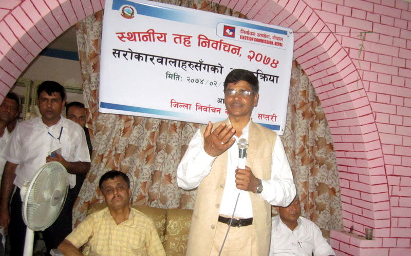 असार १४ गतेको चुनाव तिथि अब सारिंदैनः प्रमुख निर्वाचन आयुक्त यादव