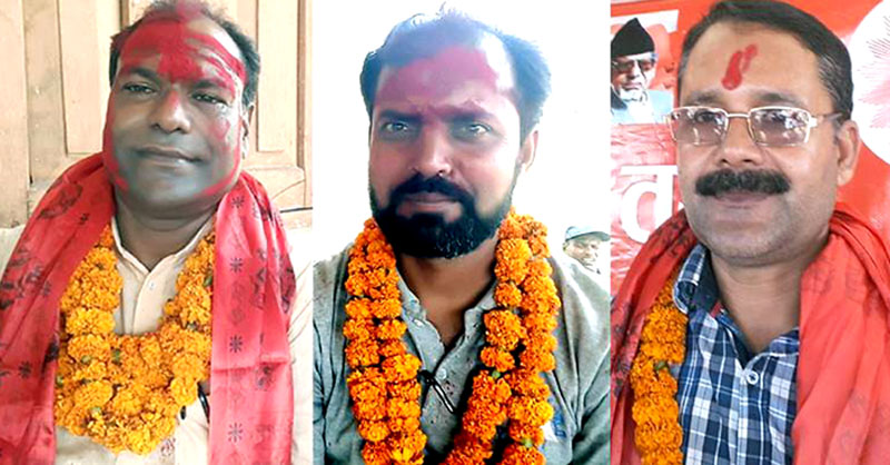 सप्तरीमा राजपा र फोरम नेतासहित दर्जनौं एमालेमा प्रवेश
