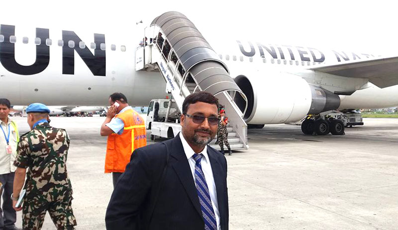 नेपाली सेना सम्वन्धि रिपोर्टिङ्ग गर्न सप्तरीका पत्रकार यादव अफ्रिकी मुलुक भ्रमणमा