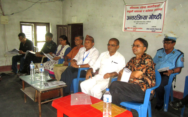 ‘सार्वजनिक यातायातमा ज्येष्ठ नागरिकलाई छुट नदिनेमाथि कार्वाही हुन्छ’