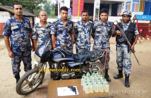 सिमानाका क्षेत्रबाट लोडेड सिक्सर बरामद