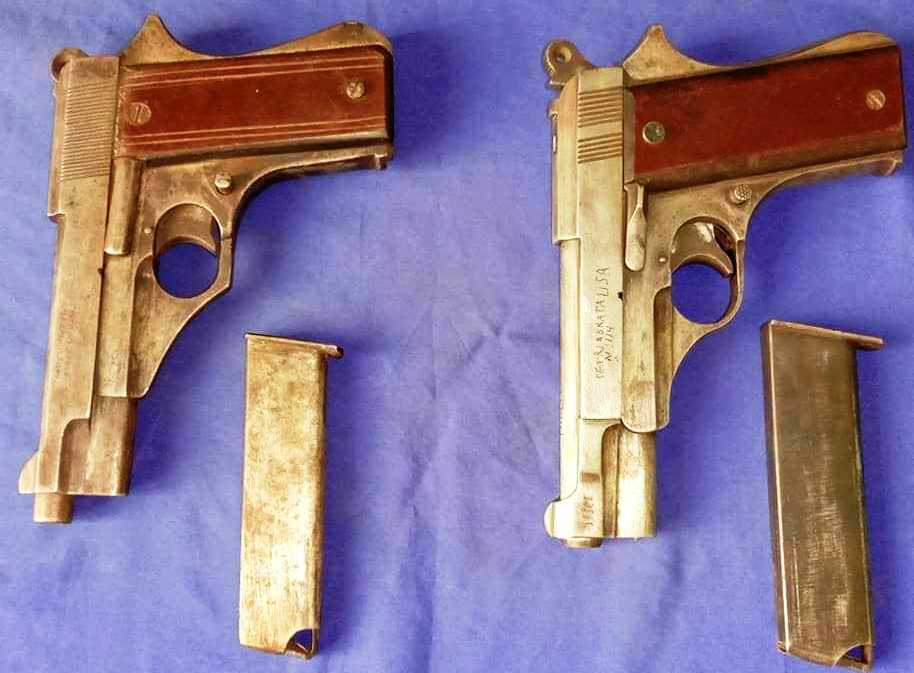 दुई थान पेस्तोल र म्यागजिनसहित एक युवक पक्राउ