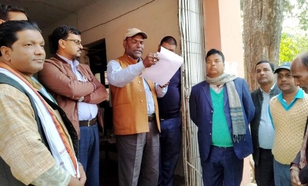 रामराजा सिंह प्रतिष्ठान निर्माण कार्यलाई अगाडि बढाउन प्रमलाई ज्ञापन–पत्र