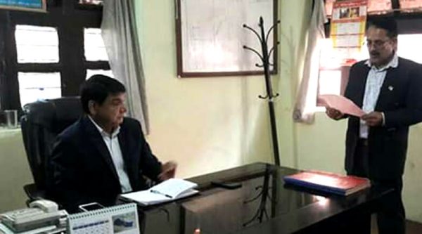 व्यवसायीहरुद्वारा प्रजिअलाई सामुहिक निवेदन