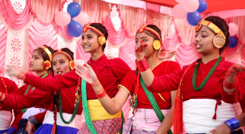 ह्याप्पीलैण्डको ४०औं वार्षिकोत्सवमा विद्यार्थीहरुको प्रतिभा प्रस्तुति