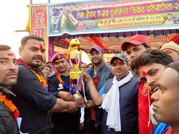 तेश्रो मेयर कप क्रिकेटको उपाधि गोठ पर्साहीले जिते