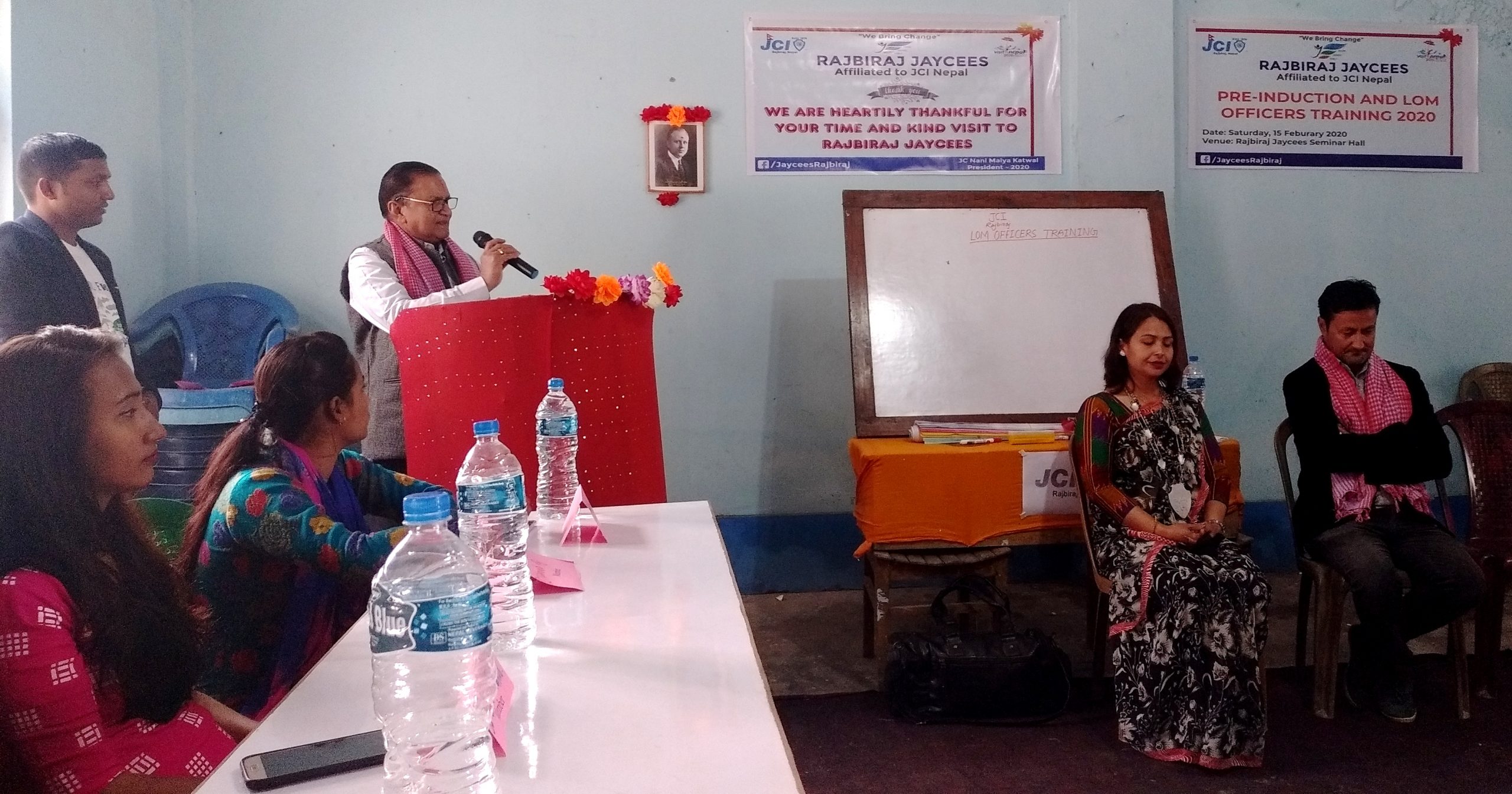 जेसीजद्वारा ‘प्रि–ईन्डक्सन एवम् लोम अफिसर्स’ तालिम