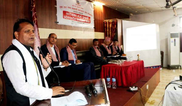 युवाहरुलाई सीप सहितको रोजगारी दिनुपर्छः मुख्यमन्त्री राउत