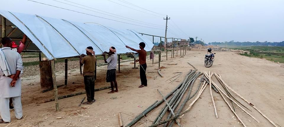 भारतबाट सप्तरी प्रवेश गरेका ६ सय ५८ जना क्वारेन्टाइनमा