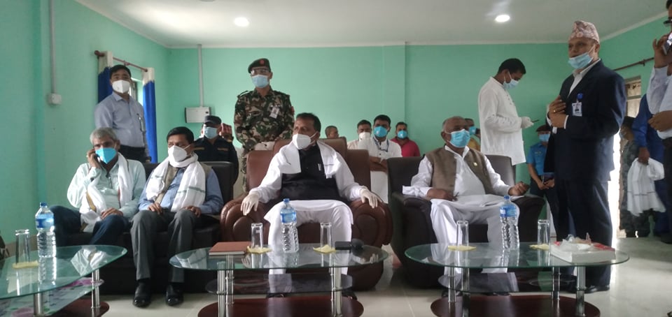 कोरोना संक्रमण रोकथाम तथा नियन्त्रणका लागि आवश्यक उपकरण र रकम अभाव हुन नदिने मुख्यमन्त्रीको प्रतिवद्धता