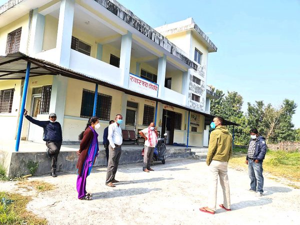 कोभिड अस्पताल सितापुरमा साईनबोर्डसहित आबश्यक ब्यबस्थापन गर्न निर्देशन