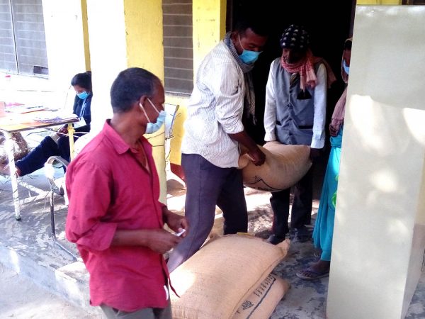 कंचनरुपका किसानलाई अनुदानमा गेहुँ बीऊ