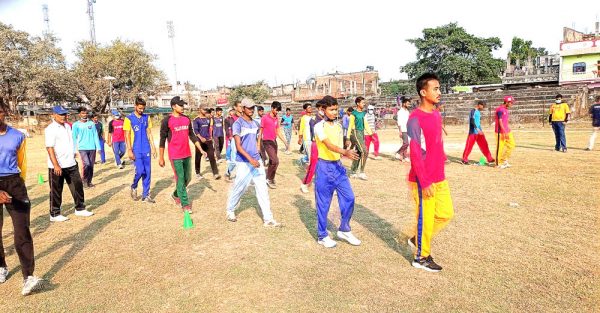 क्रिकेट छनौट बन्द शिविर संचालित
