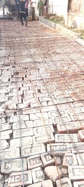 राजगढ गाउँपालिकाको अन्धेरी टोलमा सडक निर्माणको कार्यमा अनियमितता गरेको आरोप
