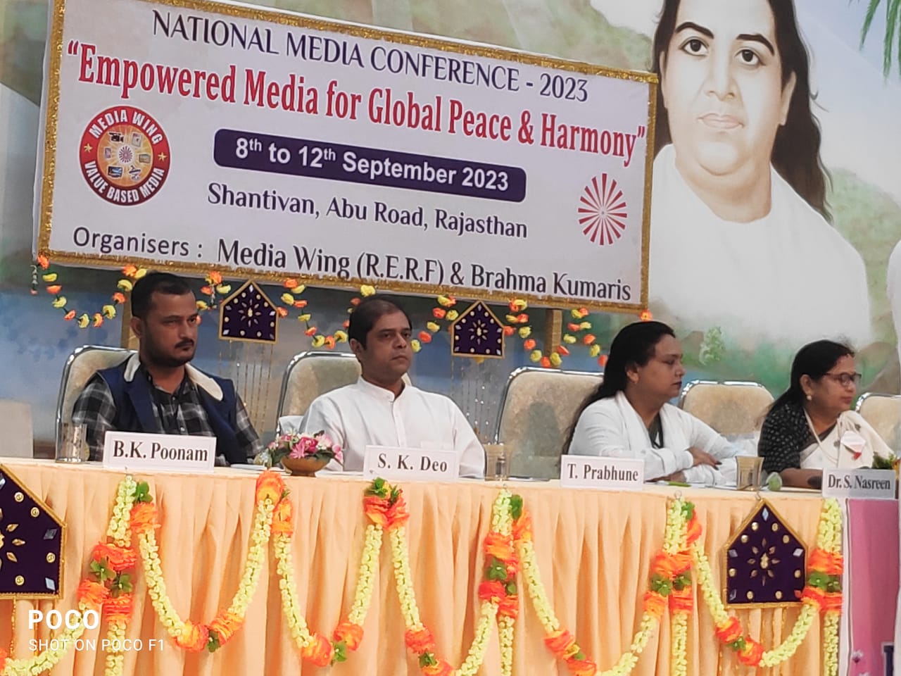 माउण्ट आबुमा शान्तिकालागि मिडिया कन्फ्रेन्स