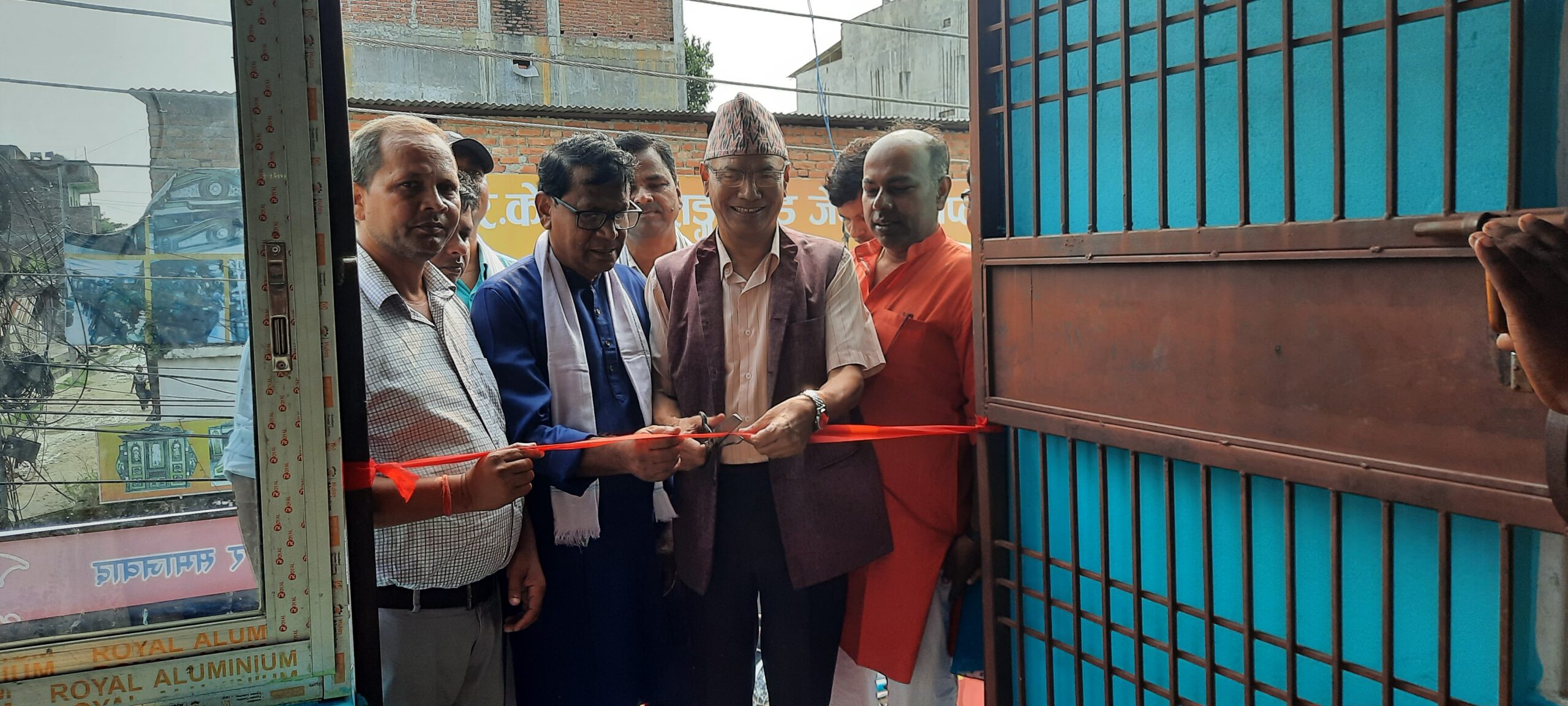 कार्यबाहक अध्यक्ष श्रेष्ठद्वारा कार्यालय उद्घाटन 
