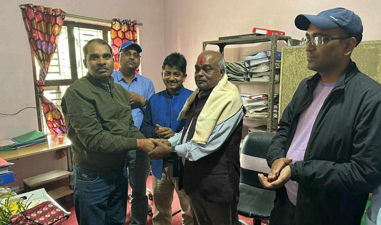 दुर संचारका अवकाशप्राप्त प्रमुख साहको विदाइ 
