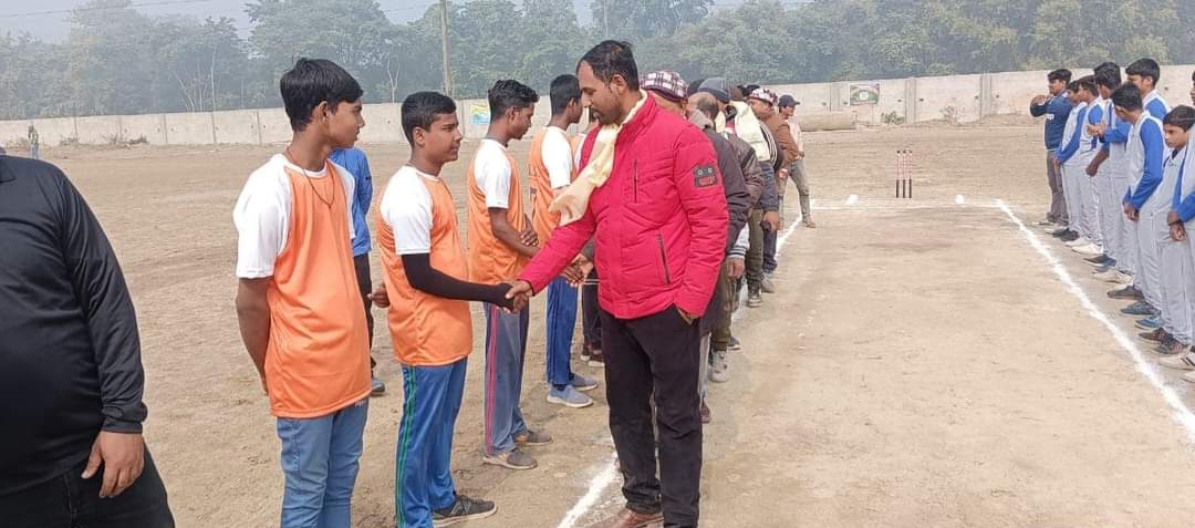 विद्यालय स्तरीय टि २० क्रिकेट प्रतियोगिता सुरु 
