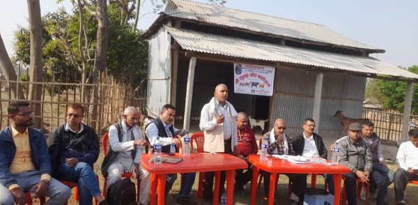 रुपनीमा पिपिआर विरुद्ध भ्याक्सिन लगाउन सुरु