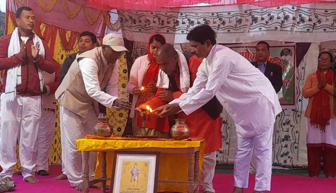 रुपनीमा सातदिने योग शिविर संचालन