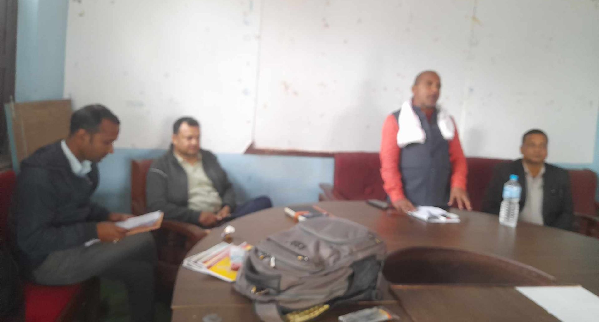 रुपनीमा कक्षा ८ को परिक्षा बारे अभिमुखीकरण