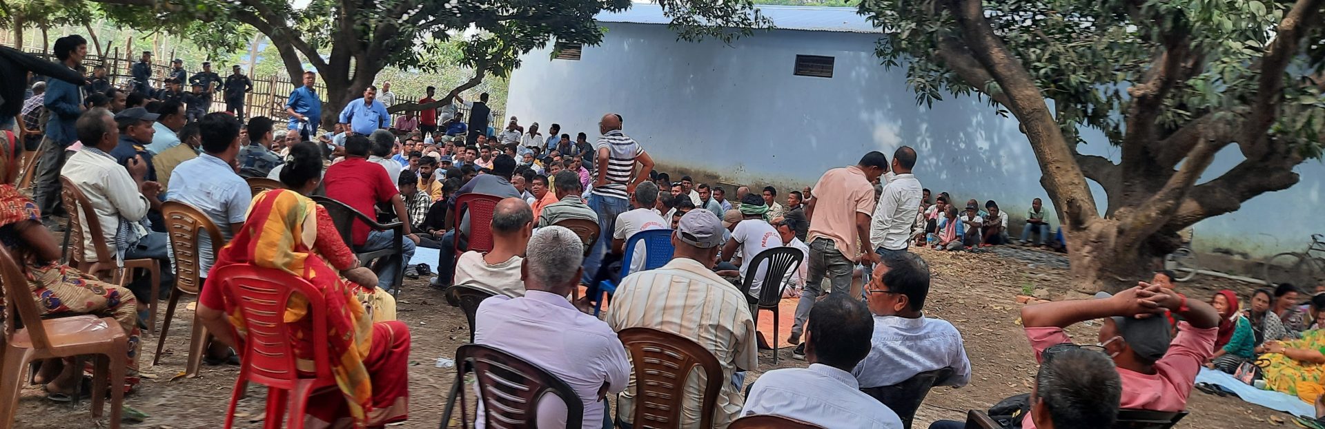 इटहर्वा बजारको जग्गा रोक्का राख्ने गाउँपालिका स्तरीय भेलाको निर्णय