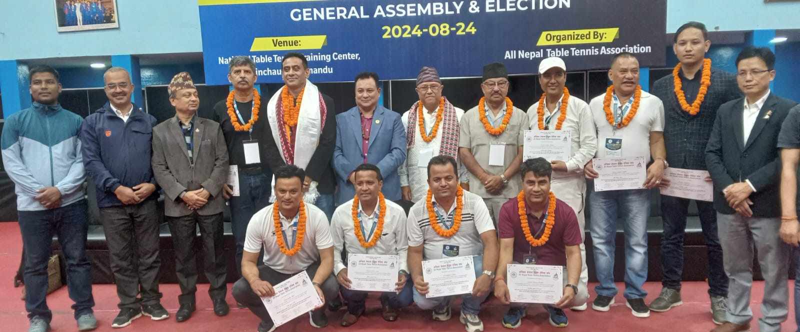 टेबुलटेनिस संघको केन्द्रीय अध्यक्षमा बृजेन्द्र